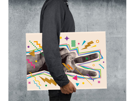 RNK Verlag Pochette de rangement à dessins 'Pop art'