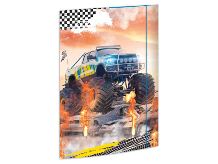 RNK Verlag Pochette à dessins 'Monster Truck', A3