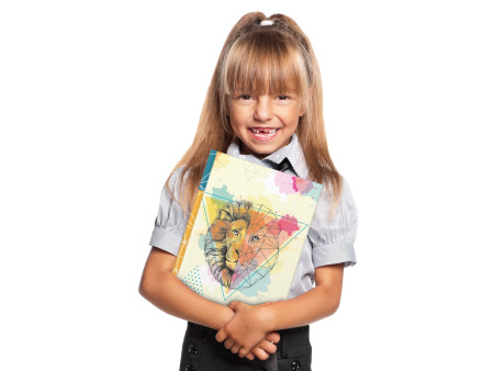 RNK Verlag Carnet de notes 'Lion', A4, 96 feuilles, uni