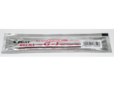 PILOT Recharge pour stylo à encre gel BLS-G1, rouge