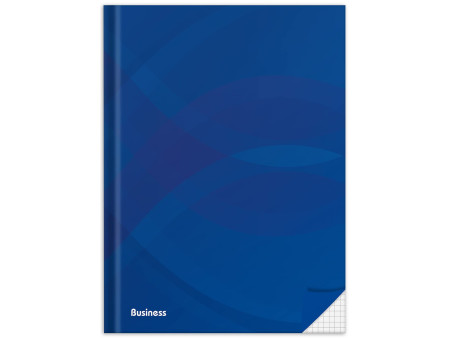 RNK Verlag Cahier 'Business bleu', A4, quadrillé