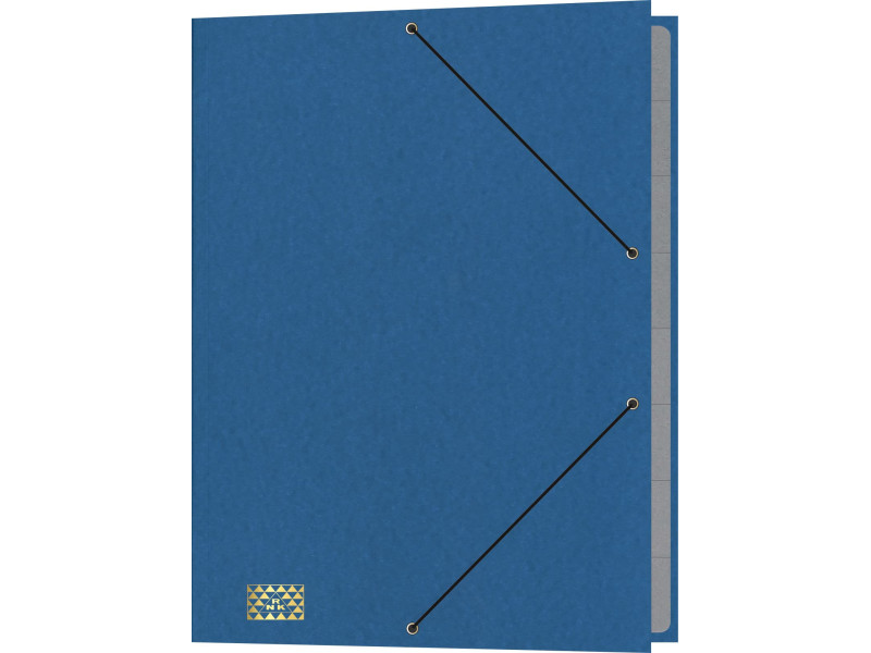 RNK Verlag Conférencier & trieur, A4, 9 compartiments, bleu