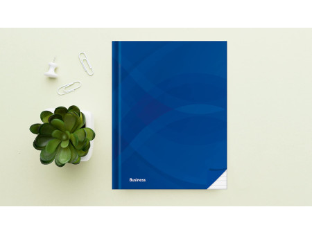 RNK Verlag Cahier 'Business bleu', A4, ligné
