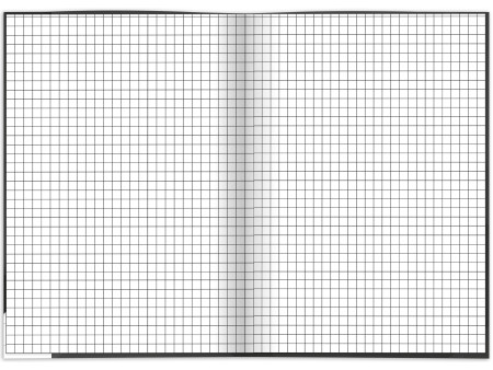 RNK Verlag Cahier 'notes carbon black', A5, quadrillé