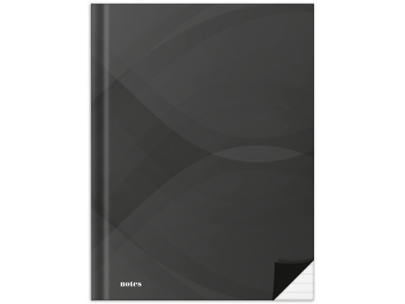 RNK Verlag Cahier 'notes carbon black', A5, ligné
