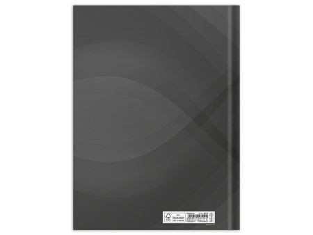 RNK Verlag Cahier 'notes carbon black', A4, quadrillé