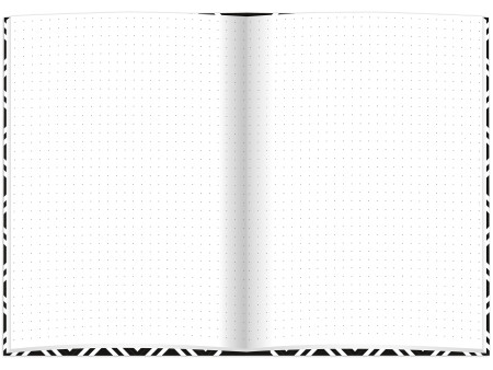 RNK Verlag Cahier 'Black & White Rhombus', A5, pointillé