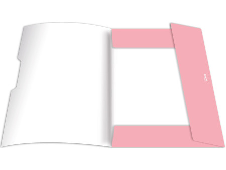 RNK Verlag Carton à dessin 'Mild Rosé', A4, rose