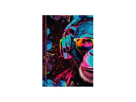 RNK Verlag Carnet de notes 'Neon', A4, 96 feuilles, uni