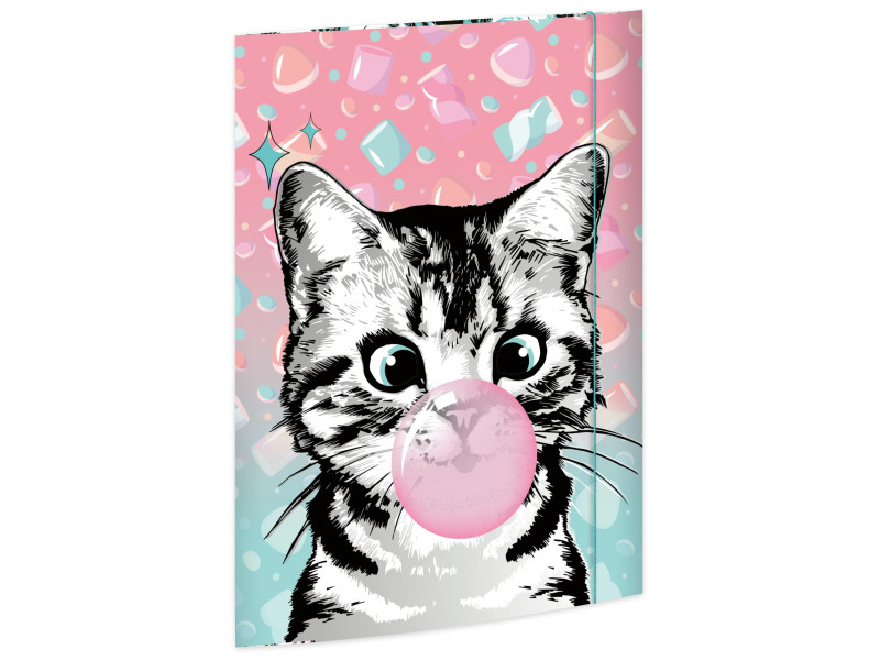 RNK Verlag Carton à dessin 'Sweet Cat', carton, A3