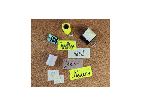 RNK Verlag Rouleau de notes adhésives, jaune pastel