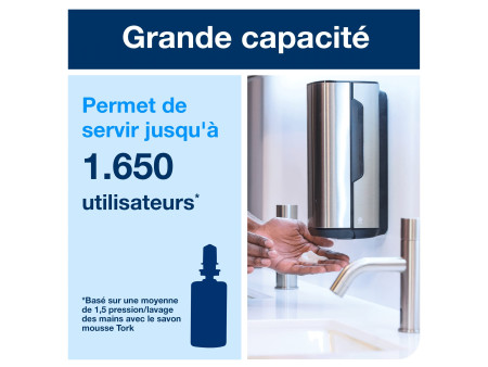 TORK Distributeur de savon par capteur IMAGE LINE, inox