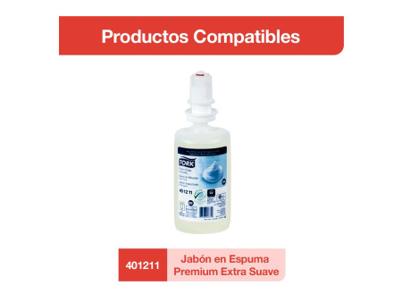 TORK Distributeur de savon IMAGE LINE, acier inoxydable