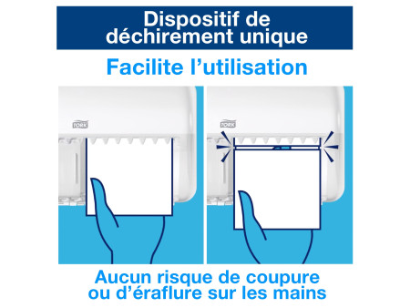 TORK Distributeur de papier toilette ELEVATION, noir