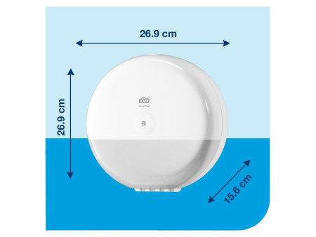 TORK Distributeur de papier toilette 'SmartOne', blanc