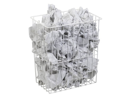 TORK Corbeille à déchets, maille métallique, 20 L, blanc