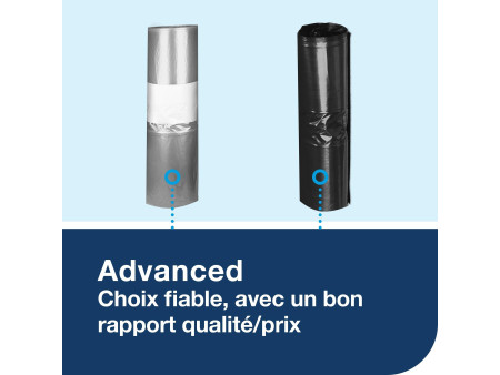 TORK Mini-poubelle Elevation, plastique, 5 litres, noir