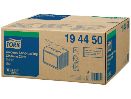 TORK Chiffon de nettoyage tout usage, 385 x 300 mm, bleu