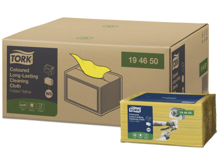 TORK Chiffon de nettoyage tout usage, 385 x 300 mm, jaune