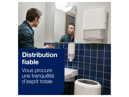 TORK Essuie-mains Singlefold, 226 x 230 mm, plié en Z, blanc