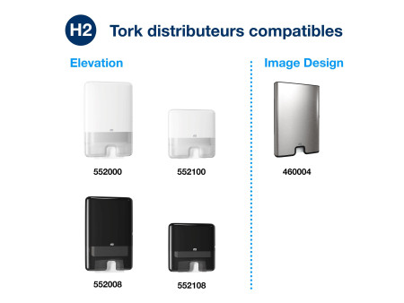 TORK Xpress Essuie-mains interfolié, 212 x 240 mm, pliage W