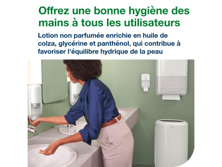 TORK Lotion mains Sensitive, pour mini-distributeur, 525 ml