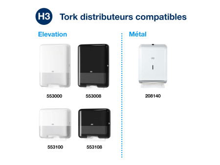 TORK Xpress Essuie-mains interfolié, 213 x 234, pliage en Z