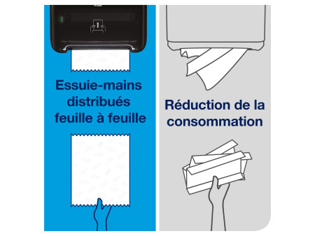 TORK Matic Rouleau d'essuie-mains, 2 couches, 150 m, vert