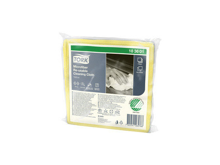 TORK Chiffon de nettoyage tout usage, 305 x 305 mm, jaune