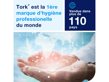 TORK Rouleau nettoyant multi-usage, 1 couche, 250 m, bleu