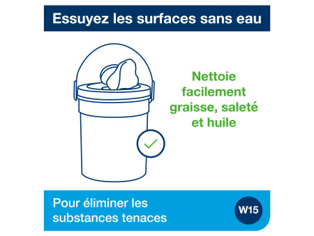 TORK Lingette humide pour surfaces, dans un seau