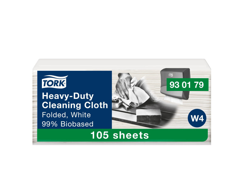 TORK Chiffon de nettoyage, 415 x 355 mm, extra épais, blanc