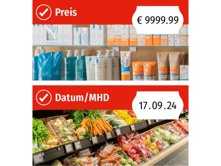 METO Étiqueteuse de prix Basic S 822, 1 ligne, 8 positions