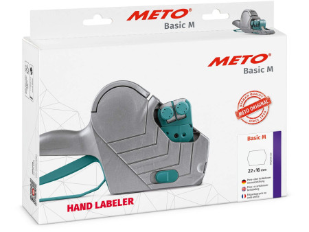 METO Étiqueteuse de prix Basic M 1622, 2 lignes,16 positions