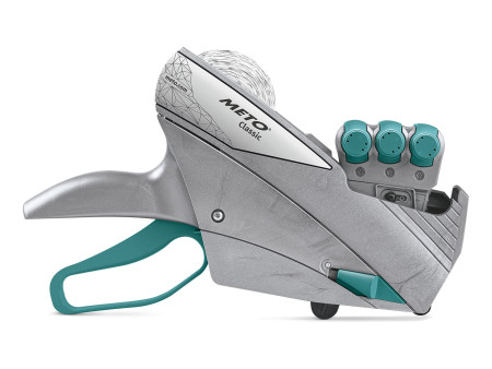 METO Étiqueteuse de prix Classic XL 3329, 3 lignes