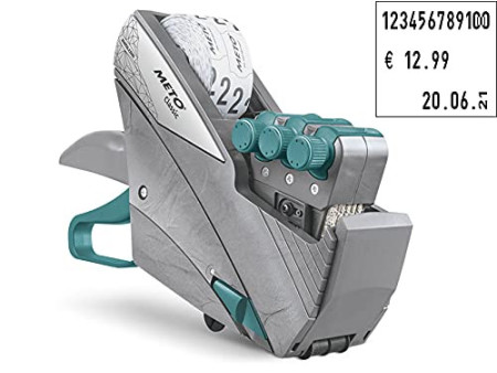 METO Étiqueteuse de prix Classic XL 3329, 3 lignes