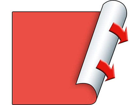 METO Étiquette pour étiqueteuse de prix, 29 x 28 mm, rouge