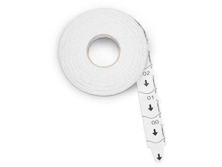 METO Tickets T90 pour distributeur Turn-O-Matic, blanc