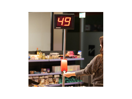 METO Pied FS902 pour distributeur de tickets Turn-O-Matic