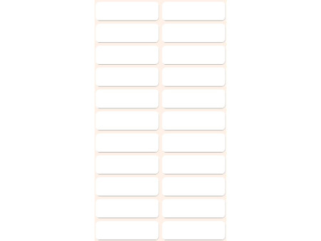 AVERY Zweckform Etiquette multi-usage, 32 x 10 mm, blanc