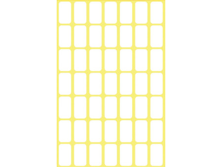 AVERY Zweckform Etiquette multi-usage, 16 x 9 mm, blanc
