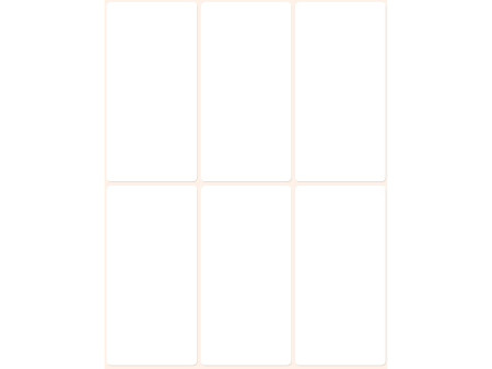 AVERY Zweckform Etiquette multi-usage, 76 x 39 mm, blanc