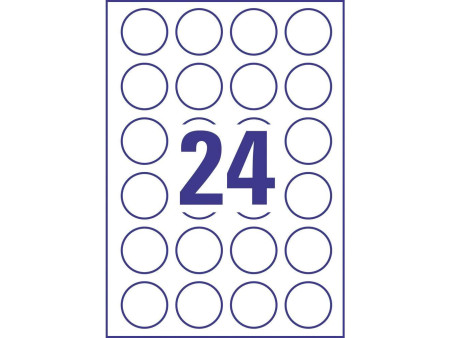 AVERY Zweckform Etiquette d'identification, diamètre: 40 mm