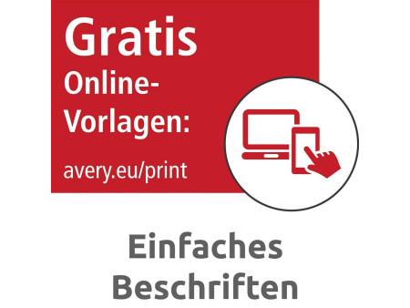 AVERY Zweckform Etiquette universelle, 105 x 70 mm, blanc