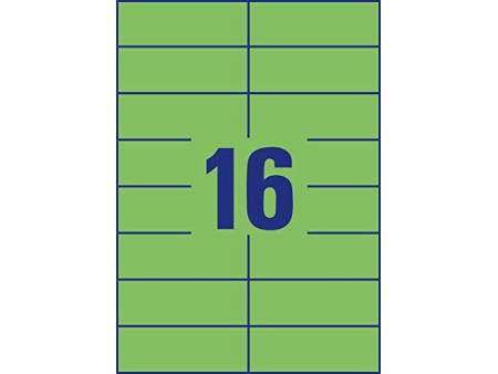 AVERY Zweckform Etiquette universelle, 105 x 37 mm, vert