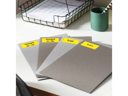 AVERY Zweckform Etiquette universelle, 105 x 148 mm, jaune