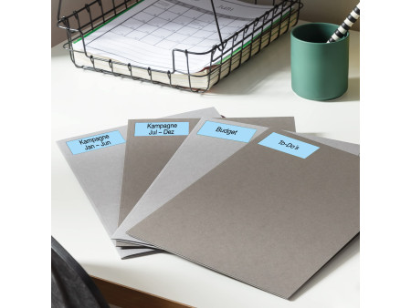 AVERY Zweckform Etiquette universelle, 210 x 297 mm, bleu
