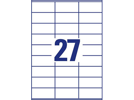 AVERY Zweckform Etiquette universelle, 70 x 32 mm, blanc