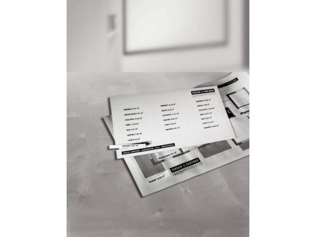 AVERY Zweckform Films transparents pour imprimantes laser,A4