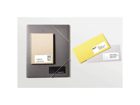 AVERY Zweckform Etiquette universelle, 105 x 42,3 mm, blanc